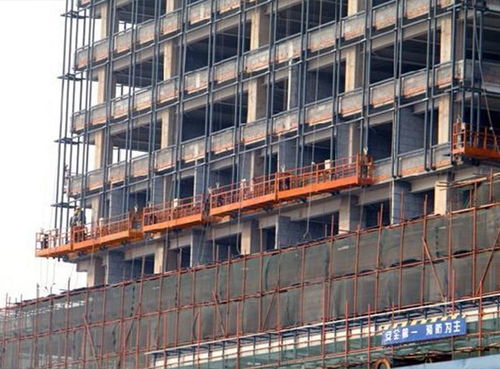 福州聯(lián)信吊籃公司 圖 福州吊籃出租 福州吊籃